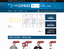 Tablet Screenshot of lojacifras.com.br